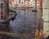 翁贝托波丘尼 - The Grand Canal in Venice